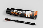 Toothpaste Mockup, a Packaging Mockup by Brand Earth (Thumbnail 2 of 4)