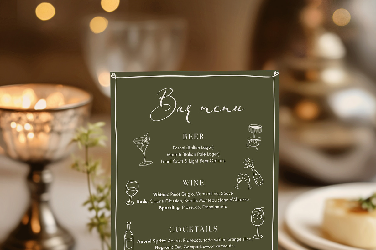 Italian Wedding Clipart, an Illustration by OZartRoom (Photo 12 of 14)