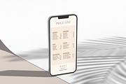 Editable Cafe Price List Template, a Flyer Template by NoheaDesignShop (Thumbnail 8 of 10)