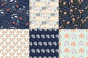 Meadow 100 floral seamless patterns, a Pattern Graphic by DariSmartArt (Thumbnail 21 of 33)