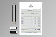 Deeprock Stationery Set & Invoice, a Stationery Template by Andre28 (Thumbnail 3 of 5)