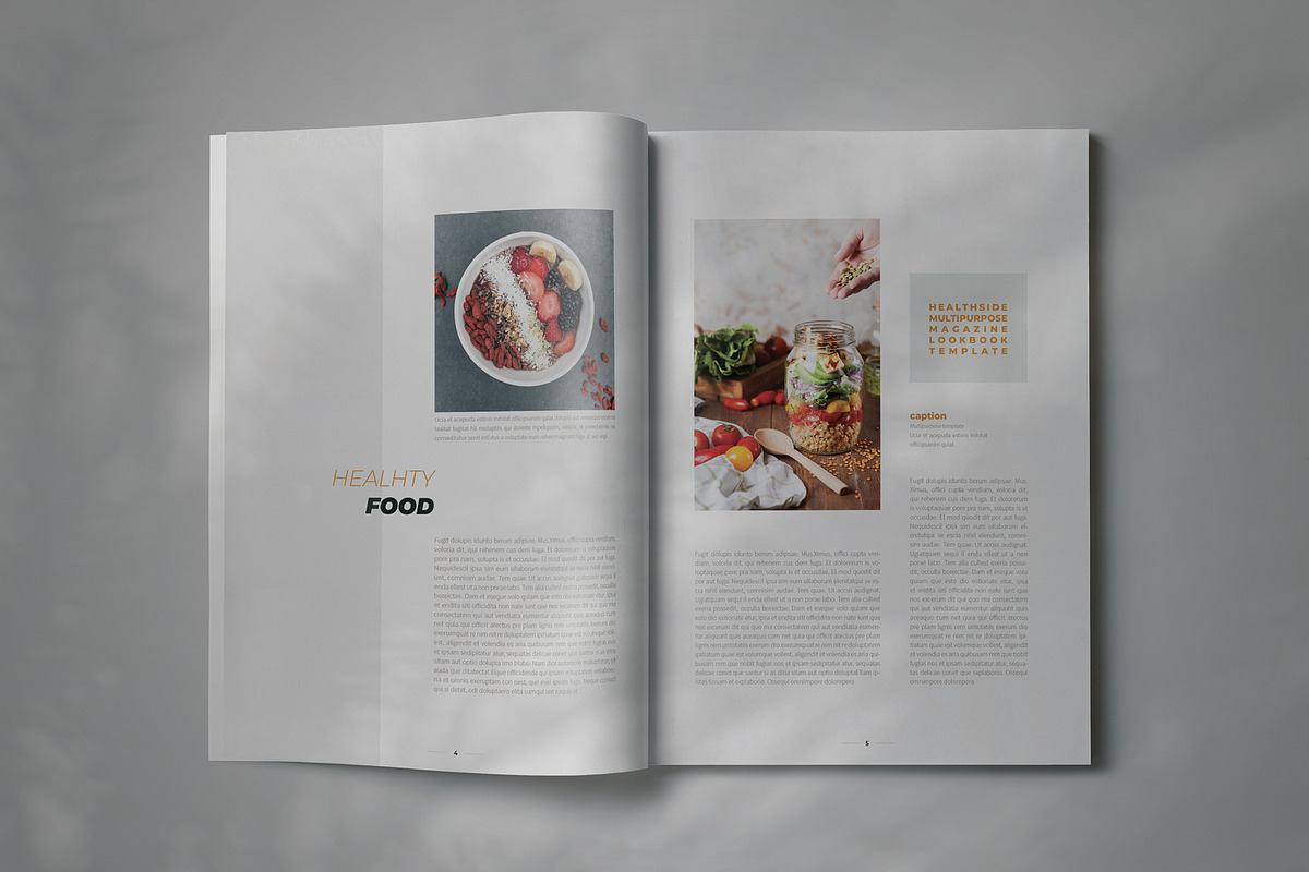 HEALTHSIDE - Magz Lookbook Template, a Magazine Template by Indotitas (Photo 4 of 11)
