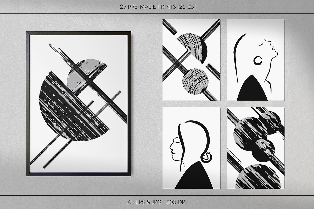 Wabi-Sabi: Ink Women & Abstract Art, an Illustration by May Motif (Photo 11 of 14)