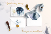 Watercolor Landscapes Clipart Set, a Seasonal Illustration by ArtCreationsDesign (Thumbnail 3 of 7)
