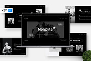 Monolite - Keynote Templates, a Presentation Template by Deepslide Studio (Thumbnail 1 of 6)