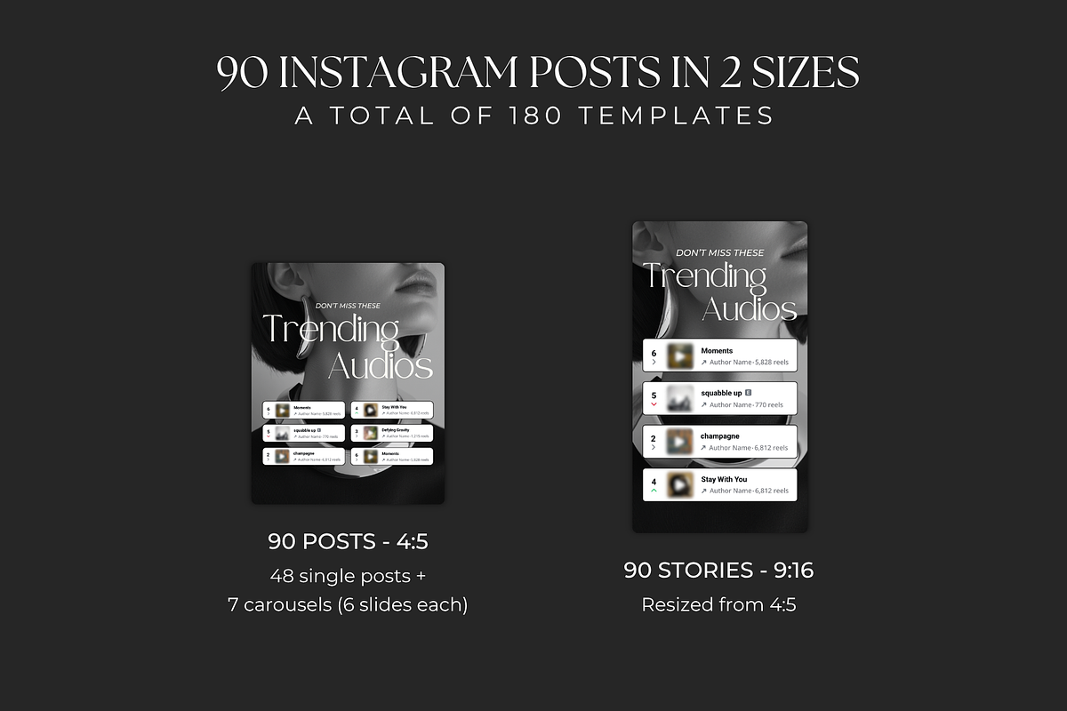 Instagram Templates for Canva preview 3