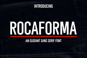 Rocaforma, a Sans Serif Font by RADesigns21 (Thumbnail 1 of 8)