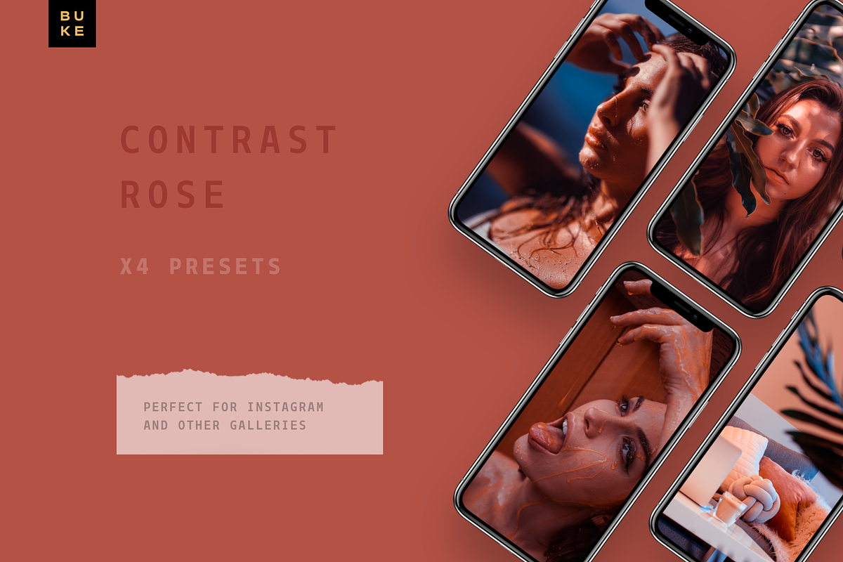 Deep Coral 4 Lightroom Preset Bundle, a Preset Add-On by SHOOM HOUSE (Photo 2 of 9)
