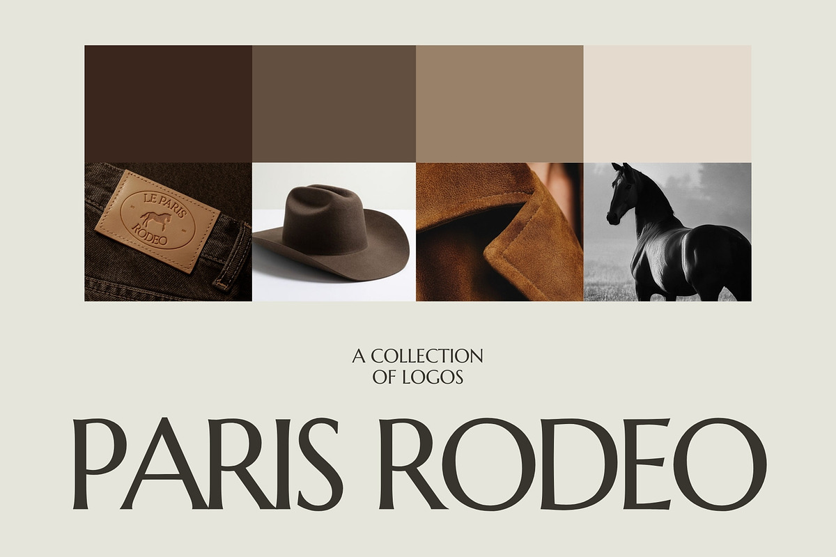 PARIS RODEO | Logo Collection, a Branding & Logo Template by Duet Atelier (Photo 12 of 13)