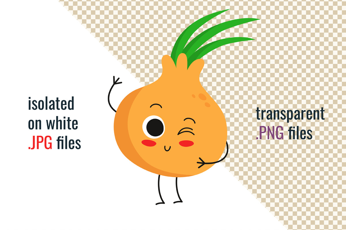 Cute happy vegetables! :), an Illustration by Zhe Vasylieva (Photo 3 of 3)