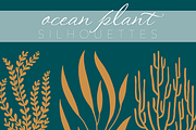 Ocean Plant Silhouettes, an Object Graphic by R.Ewers Designs (Thumbnail 1 of 3)