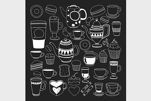 7 Vector Templates Jpg Eps Coffee