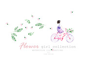 Flower girl collection, a Person Illustration by Knysh Ksenya (Thumbnail 3 of 14)