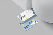 Business Card Mockup Round Corners, an Advertising Mockup by megostudi0 (Thumbnail 2 of 5)