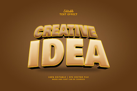 Text Effect Creative Idea, a Layer Style Add-On by Navy Graphic
