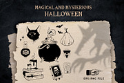 Magic and mystic halloween., an Illustration by Yaniko (Thumbnail 1 of 6)