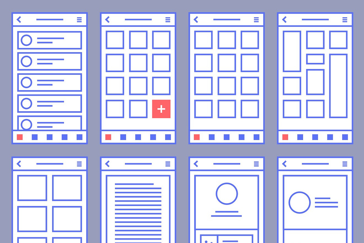 Mobile Wireframe Prototyping UI, a Wireframe Template by Designerbundle (Photo 3 of 3)
