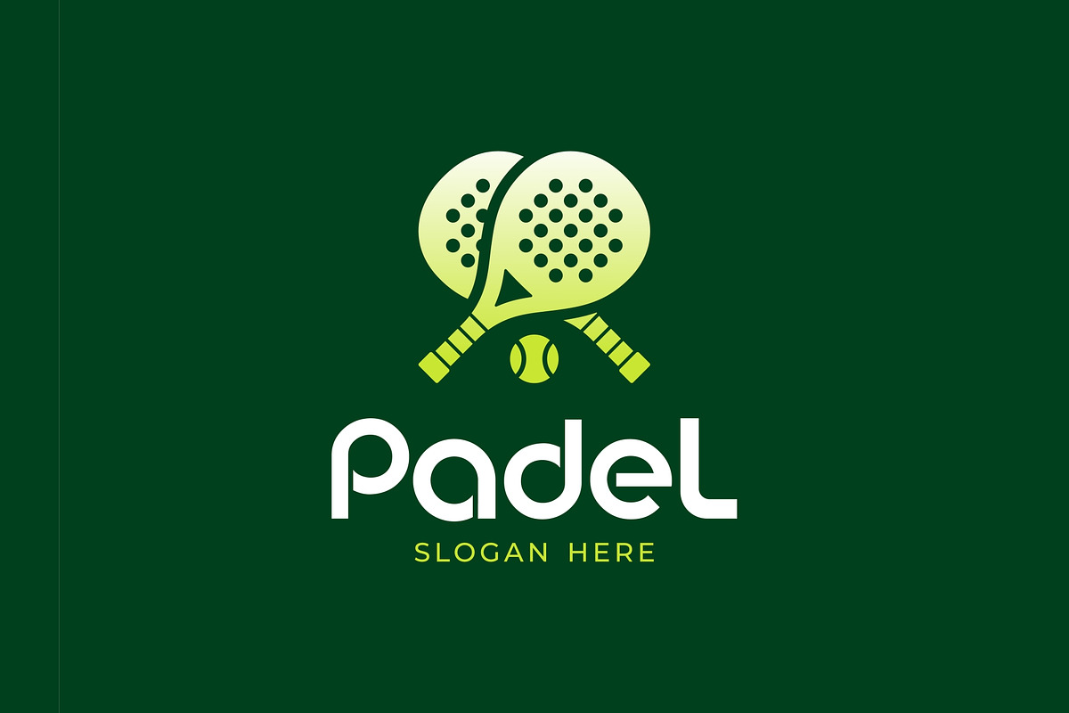 Padel Sports Game Logo, a Branding & Logo Template by ika trisiana (Photo 2 of 2)