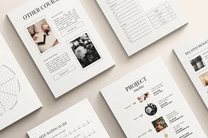 Workbook Template Canva