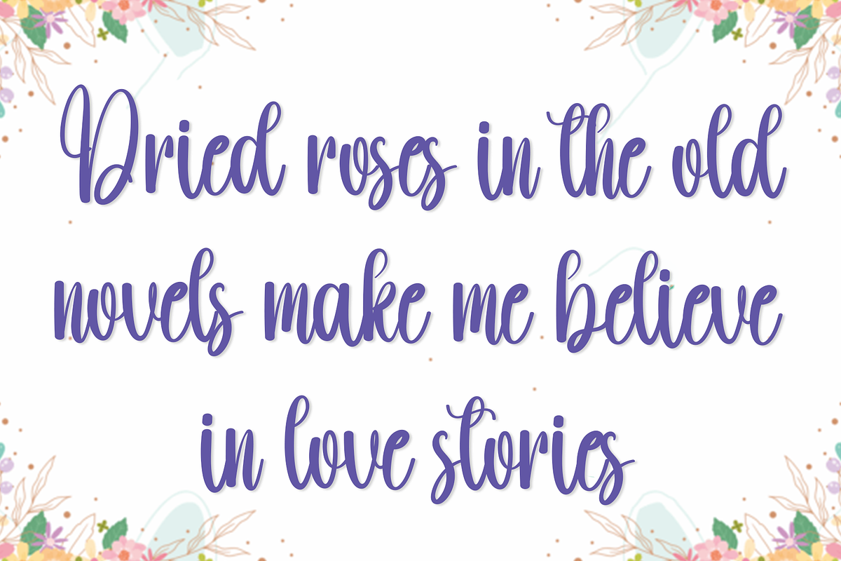Home, a Handwritten Font by FreshTypeINK (Photo 6 of 7)