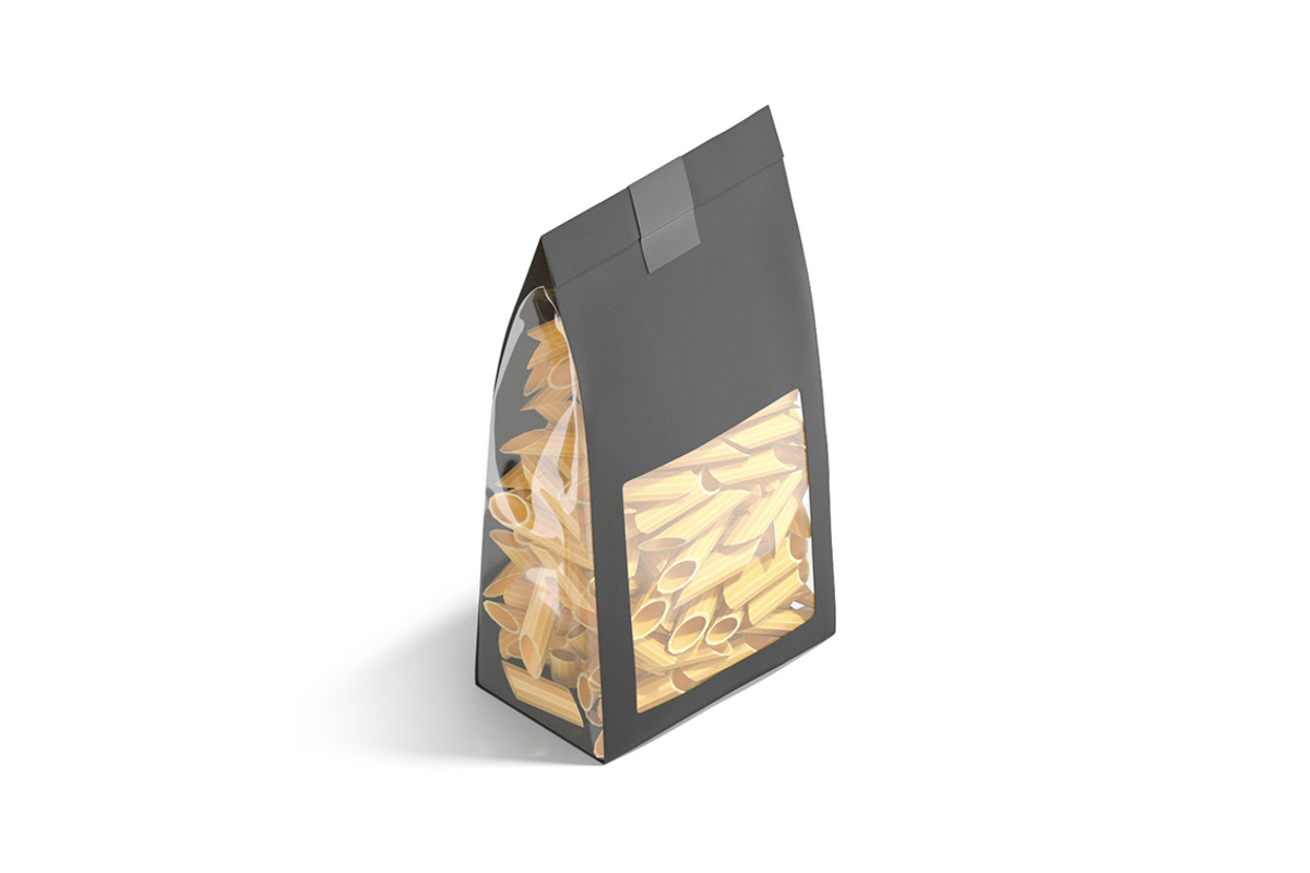 Black Penne Pasta Pack 3D Model, an Object 3D Model by rebrandy (Photo 2 of 9)