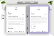 Minimal Letterhead, a Stationery Template by ARP Creation (Thumbnail 2 of 5)