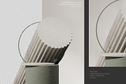 5 Podium with Transparent Background, a Background Graphic by faustudio (Thumbnail 7 of 7)