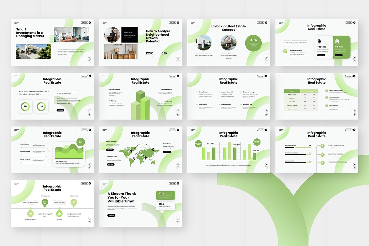 Gradient Simple - Powerpoint, a Presentation Template by AQR Studio ...