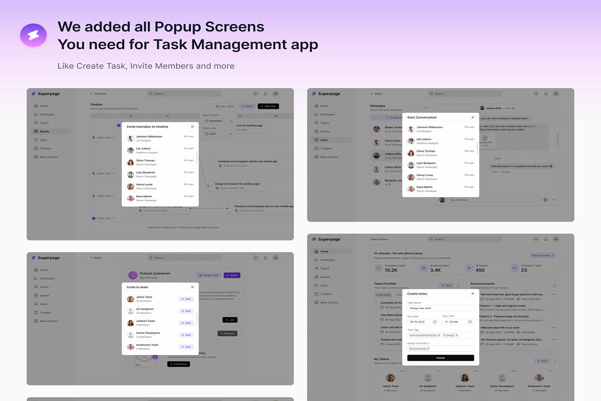 Task and Project Management App preview 6