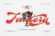 Fantera, a Script Font by Alcode (Thumbnail 1 of 7)