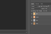 Metallic Paint Textures, a Texture Graphic by ariwoeste (Thumbnail 7 of 7)