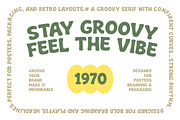Jagat Flores – Bold Retro Display, a Sans Serif Font by decographstud (Thumbnail 2 of 6)