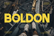 Boldon - Condensed Sans Serif Font, a Sans Serif Font by Pian45 Studio (Thumbnail 1 of 8)