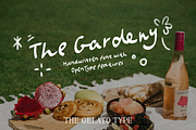 The Gardeny Handwritten Font, a Handwritten Font by The Gelato Type (Thumbnail 1 of 23)