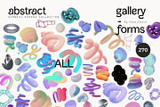 ABSTRACT holo shapes gradients blend, an Object Graphic by Lana Elanor (Thumbnail 11 of 12)