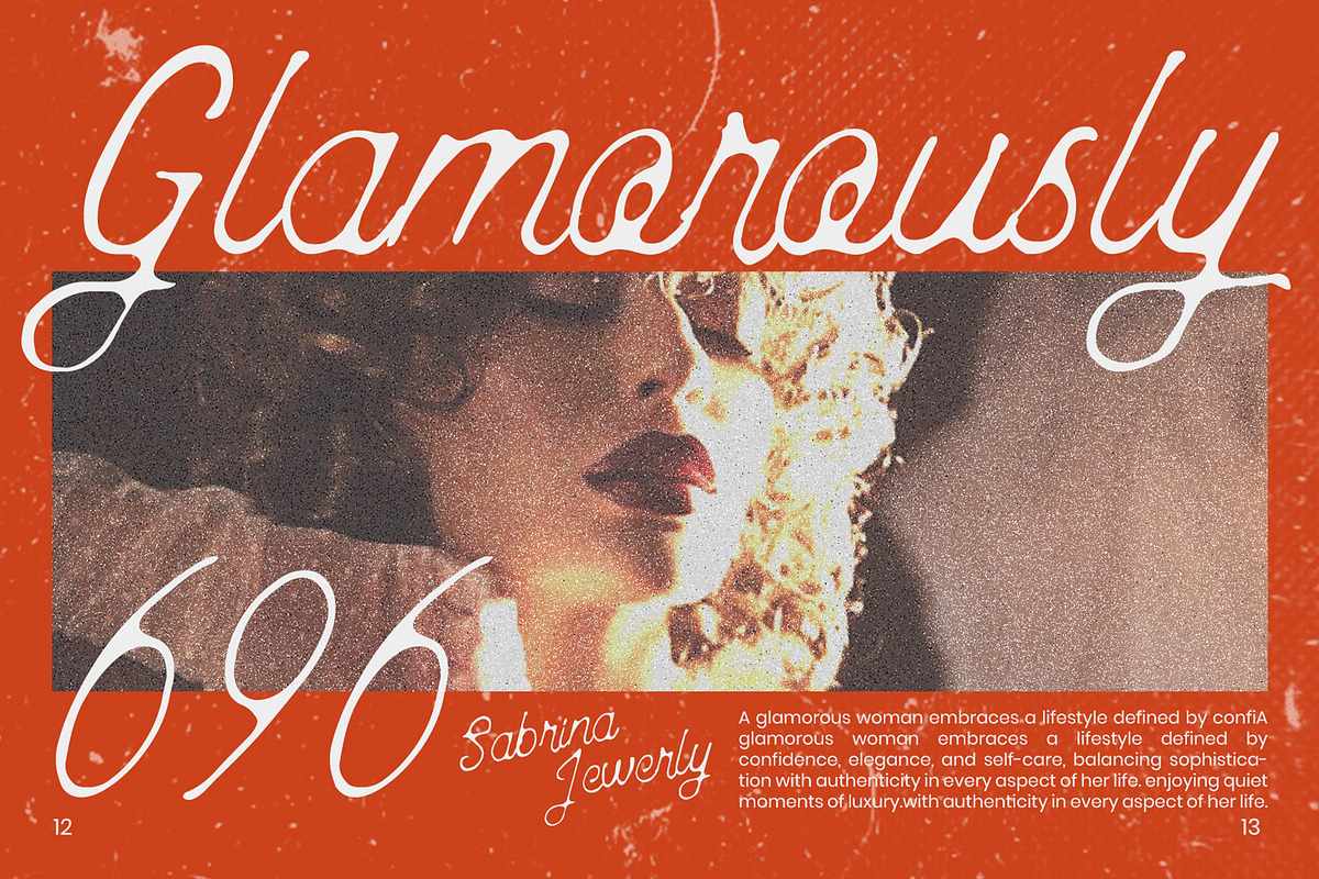 Lunar Melody, a Script Font by Rasiorise Studio (Photo 6 of 12)