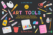 Art Tools, an Object Illustration by Decor Lines (Thumbnail 1 of 15)