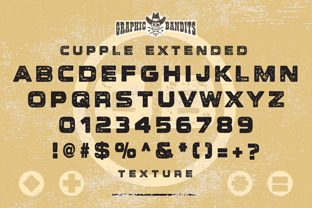 Cupple Extended 5 Font Family preview 5