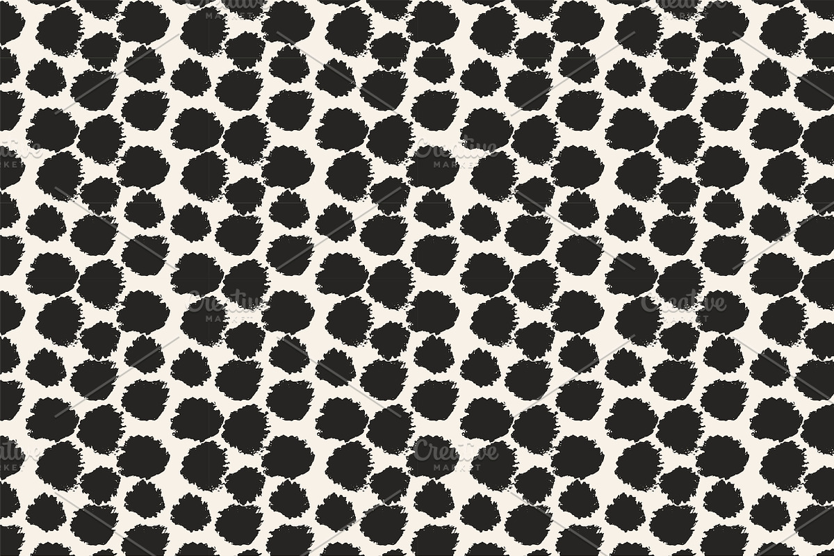 Black & White Organic Patterns, a Pattern Graphic by Lyolya Profitrolya (Photo 4 of 9)