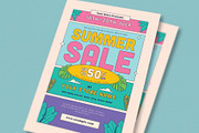Summer Sale Flyer Set, a Flyer Template by Guuver (Thumbnail 4 of 4)