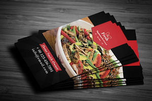 VegetarianRestaurant Business Card