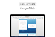 Funeral Program Template Blue Ocean, a Brochure Template by inserenity (Thumbnail 5 of 5)