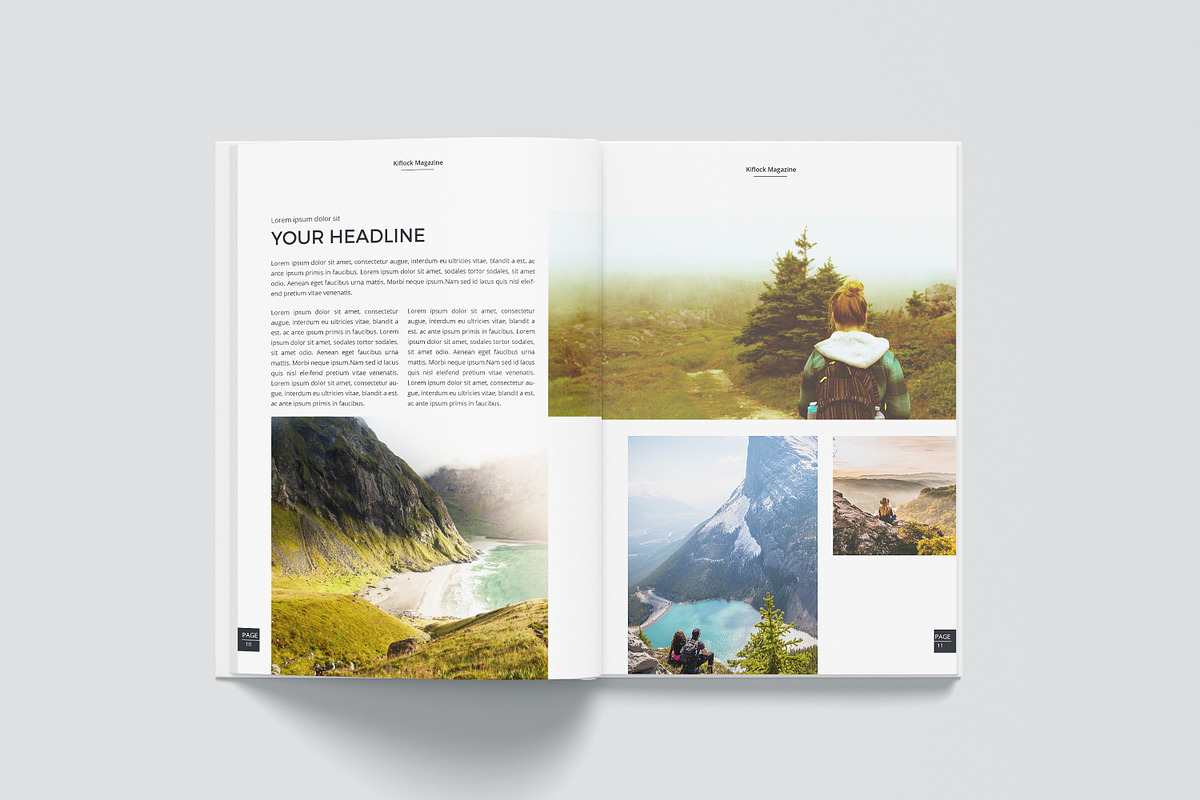 KIFLOCK Magazine | Word & InDesign, a Magazine Template by obidullah_01 (Photo 7 of 13)