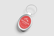 Keychain Mockup, an Advertising Mockup by AndikaGraphic (Thumbnail 3 of 7)