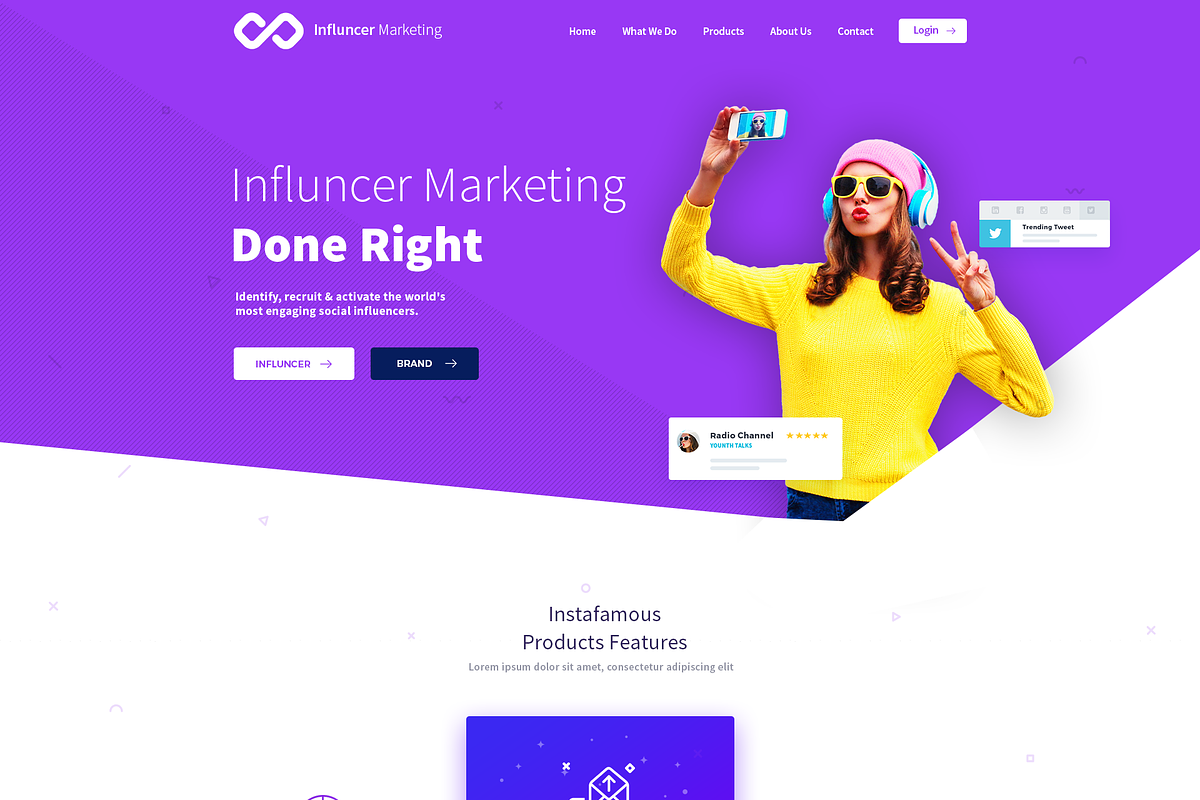 Technology Landing Pages Pack, a Landing Page Template by PSDFY (Photo 5 of 6)
