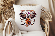 Batty Without Coffee Png,Halloween P, an Illustration by Libby Wishes (Thumbnail 2 of 6)