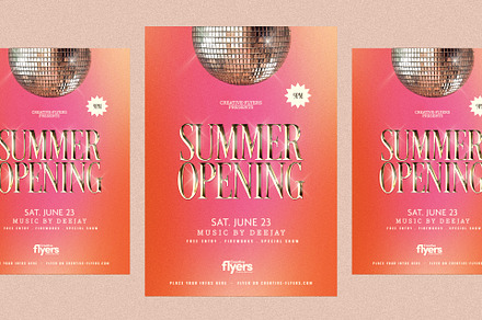 Retro Disco Summer Opener