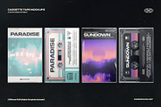 Cassette Tape Mockups, a Product Mockup by Indieground Design Inc. (Thumbnail 2 of 8)