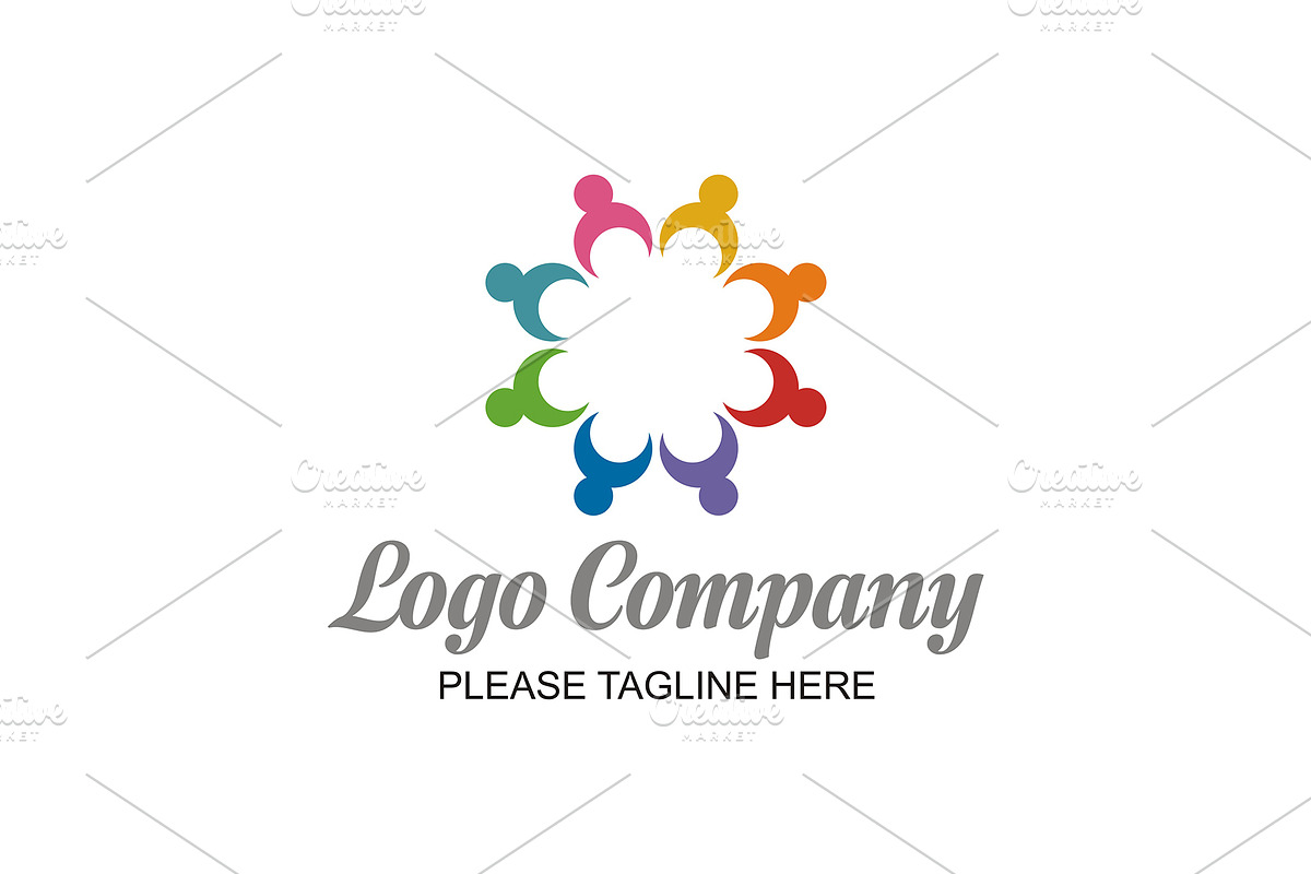20 Logo Teamwork Templates Bundle, a Branding & Logo Template by Friendesigns (Photo 19 of 21)