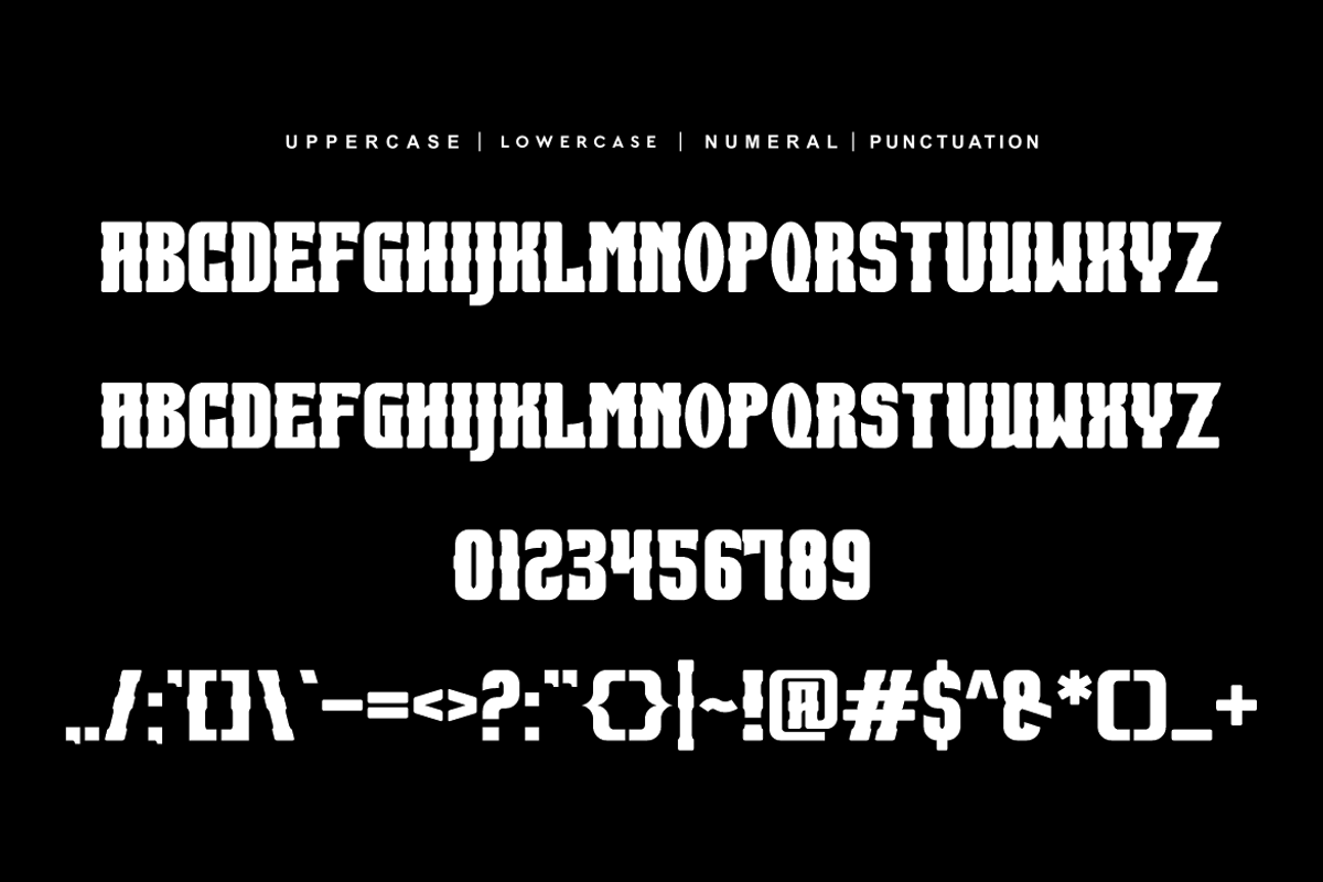 Gejobad Bemungir - Sport Athletics, a Slab Serif Font by QR Design Studio (Photo 5 of 6)